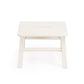 HomeRoots Classic White Step Stool