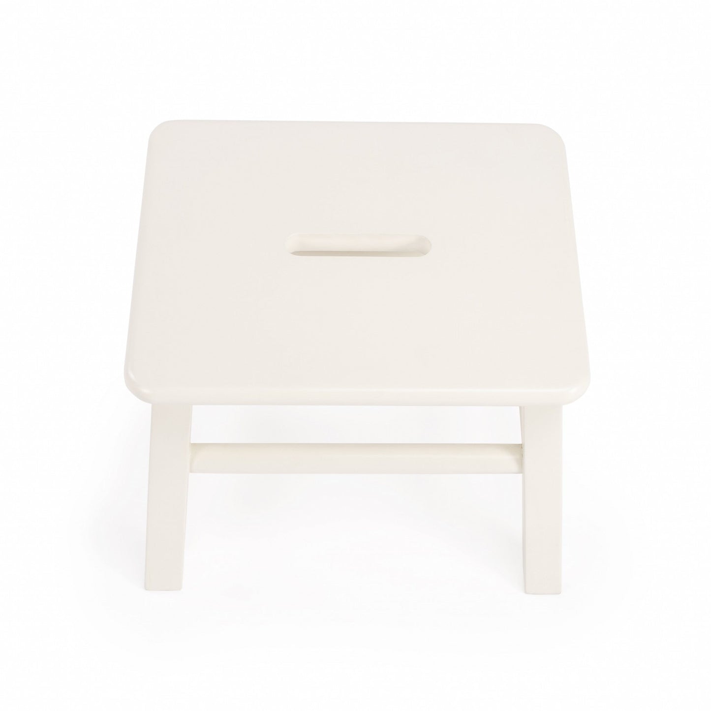 HomeRoots Classic White Step Stool