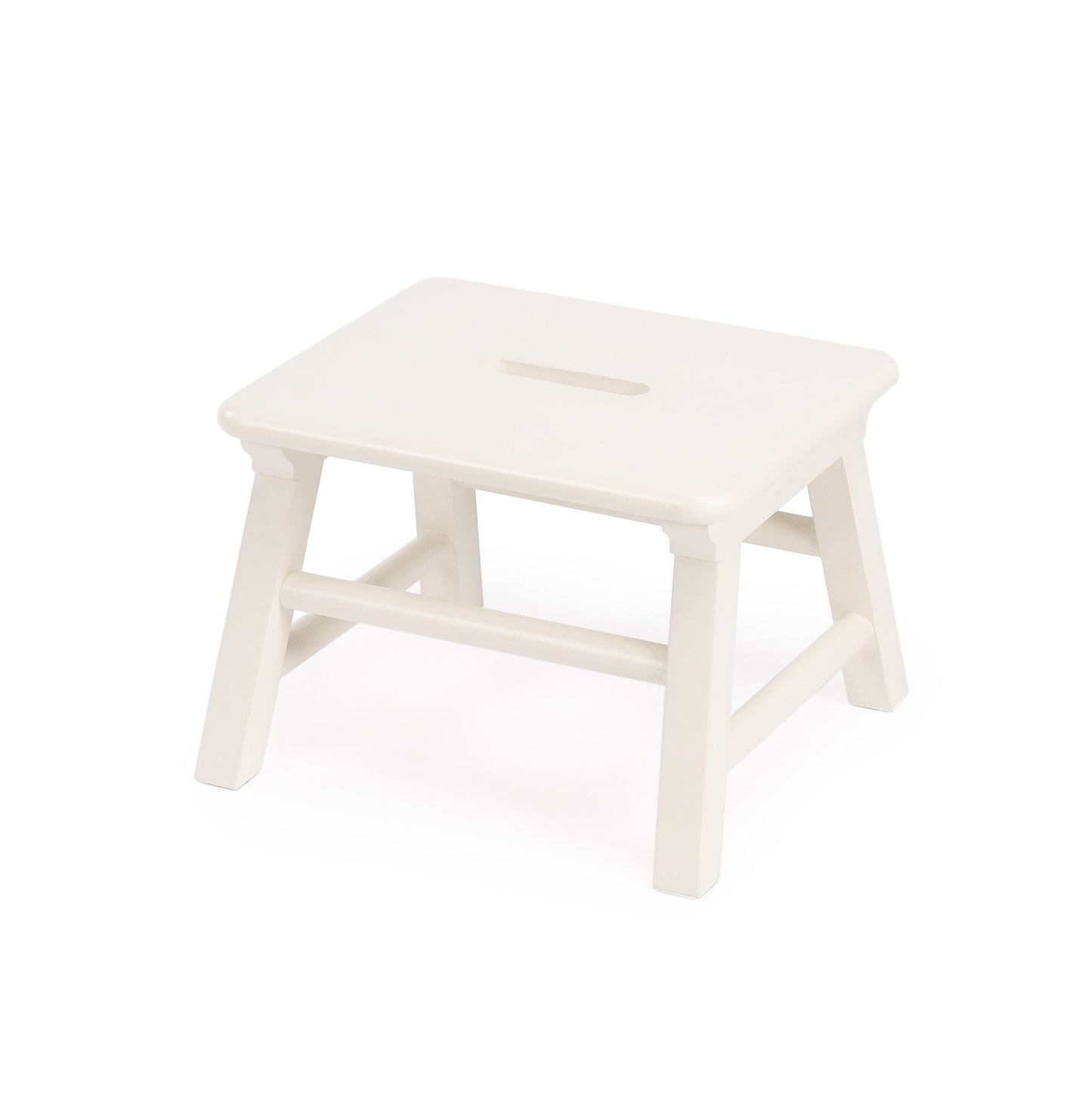HomeRoots Classic White Step Stool
