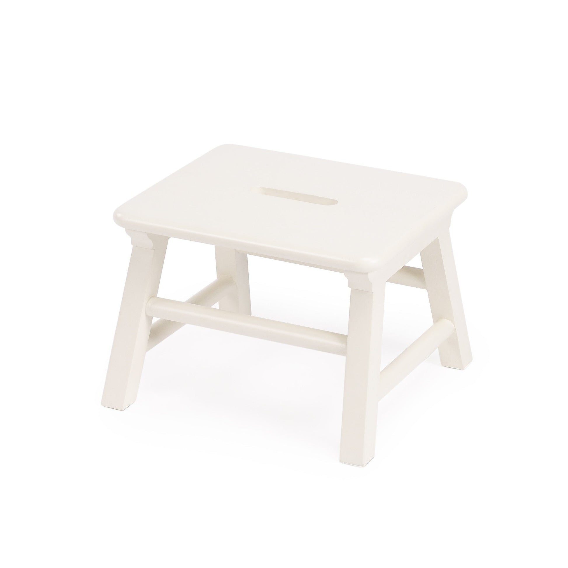 HomeRoots Classic White Step Stool