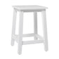 HomeRoots Classic White Stool