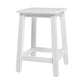 HomeRoots Classic White Stool