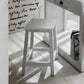 HomeRoots Classic White Stool