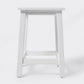 HomeRoots Classic White Stool