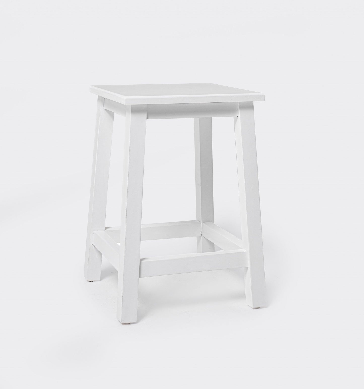 HomeRoots Classic White Stool