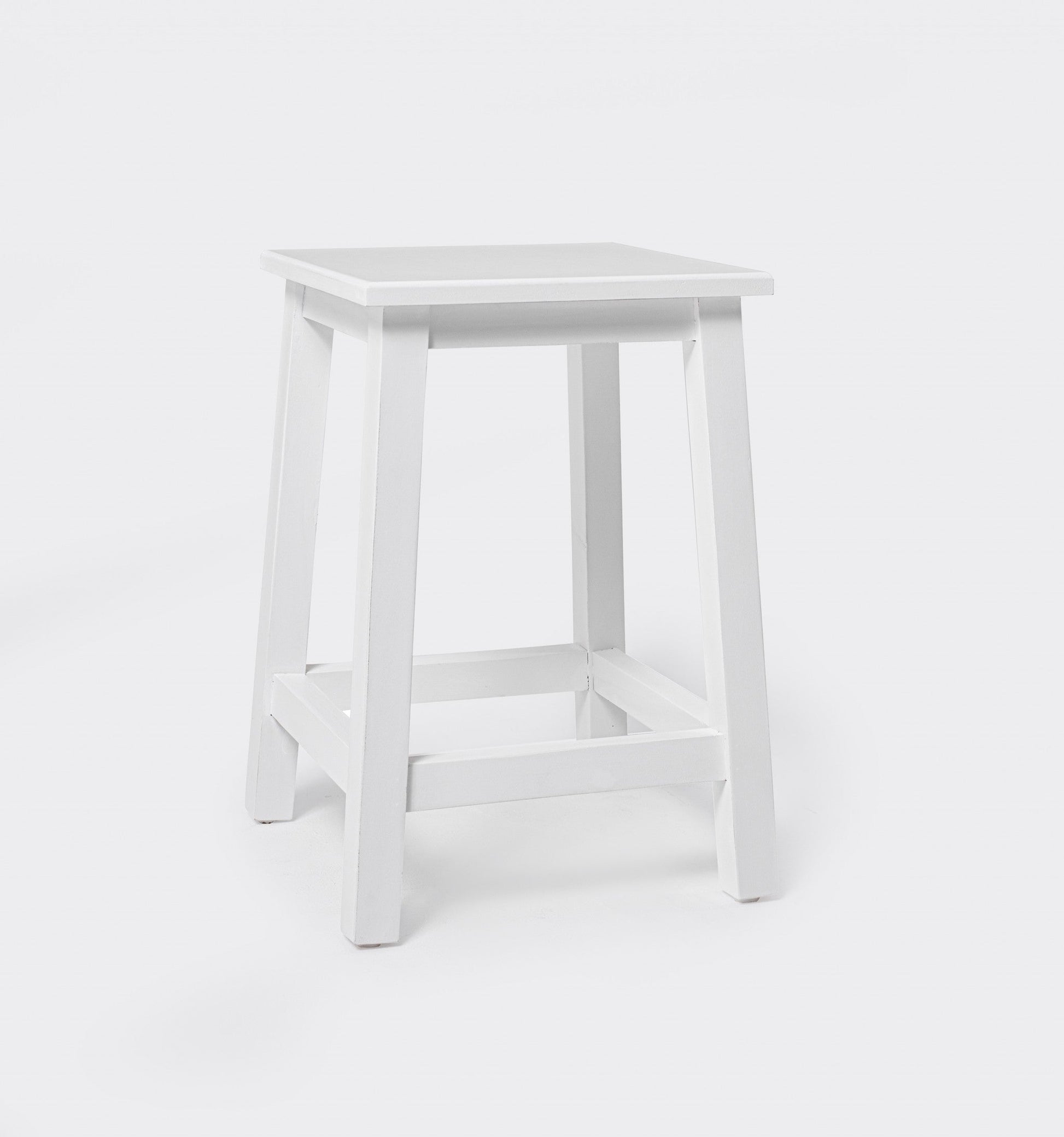 HomeRoots Classic White Stool