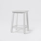 HomeRoots Classic White Stool