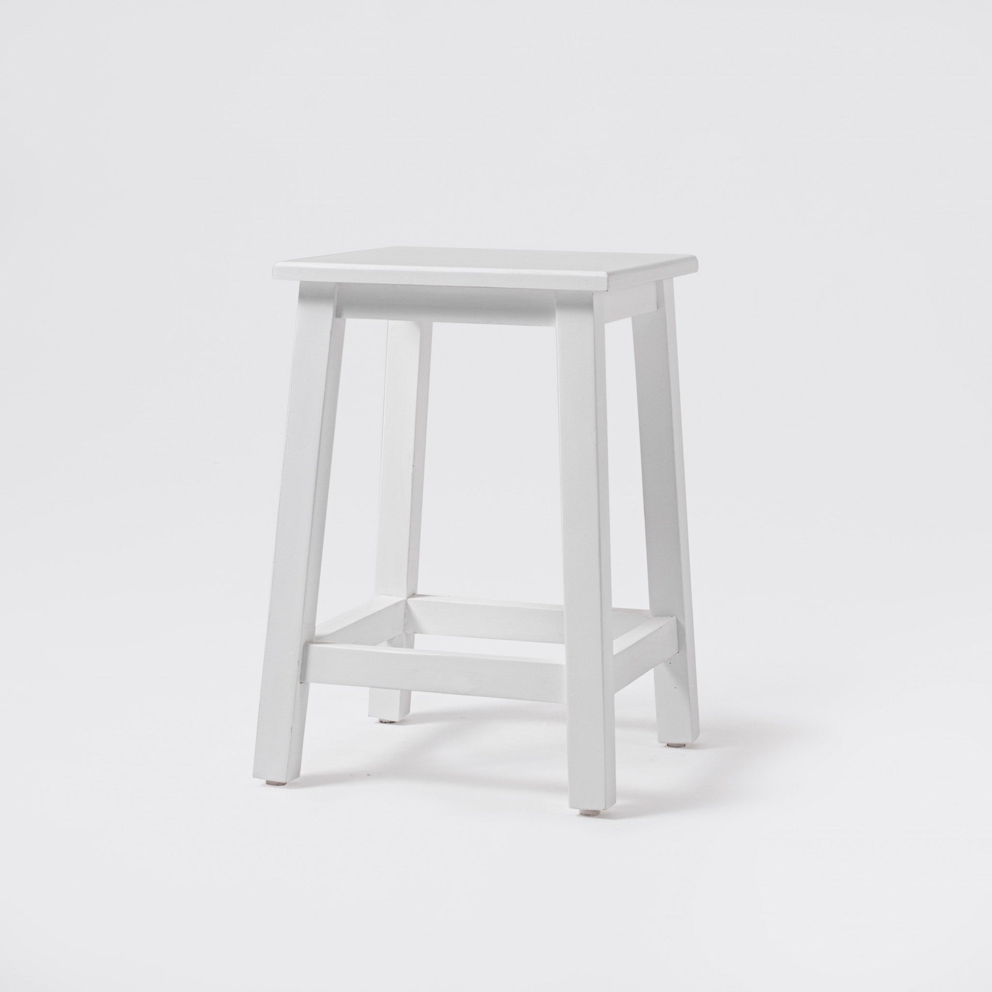 HomeRoots Classic White Stool