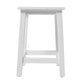 HomeRoots Classic White Stool