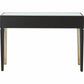HomeRoots Console Mirror Table in Champagne Finish