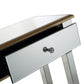 HomeRoots Console Table With Gold Accent Finish