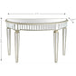 HomeRoots Console Table With Gold Accents