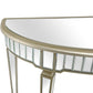 HomeRoots Console Table With Gold Accents