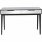 HomeRoots Console Table With Smokey Grey Mirror Finish