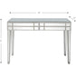 HomeRoots Console Table With Stainless Steel Finish
