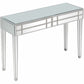 HomeRoots Console Table With Stainless Steel Finish