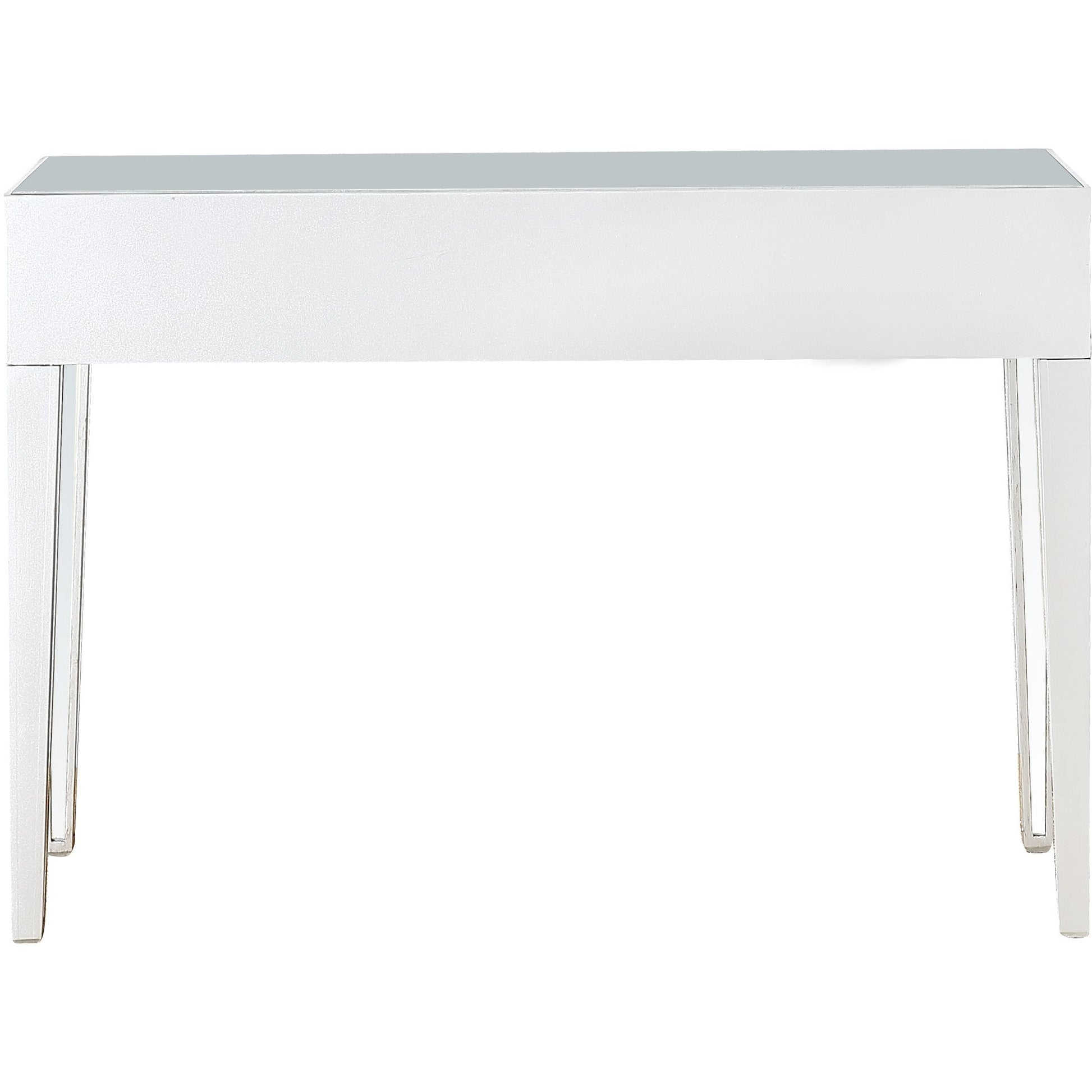 HomeRoots Console Table With Stainless Steel Finish