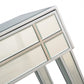 HomeRoots Console Table With Stainless Steel Finish