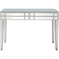 HomeRoots Console Table With Stainless Steel Finish