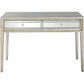 HomeRoots Console Table in Antiqued Silver Finish