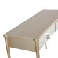 HomeRoots Console Table in Champagne Finish