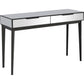 HomeRoots Console Table in Smokey Grey Finish