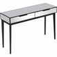 HomeRoots Console Table in Smokey Grey Finish