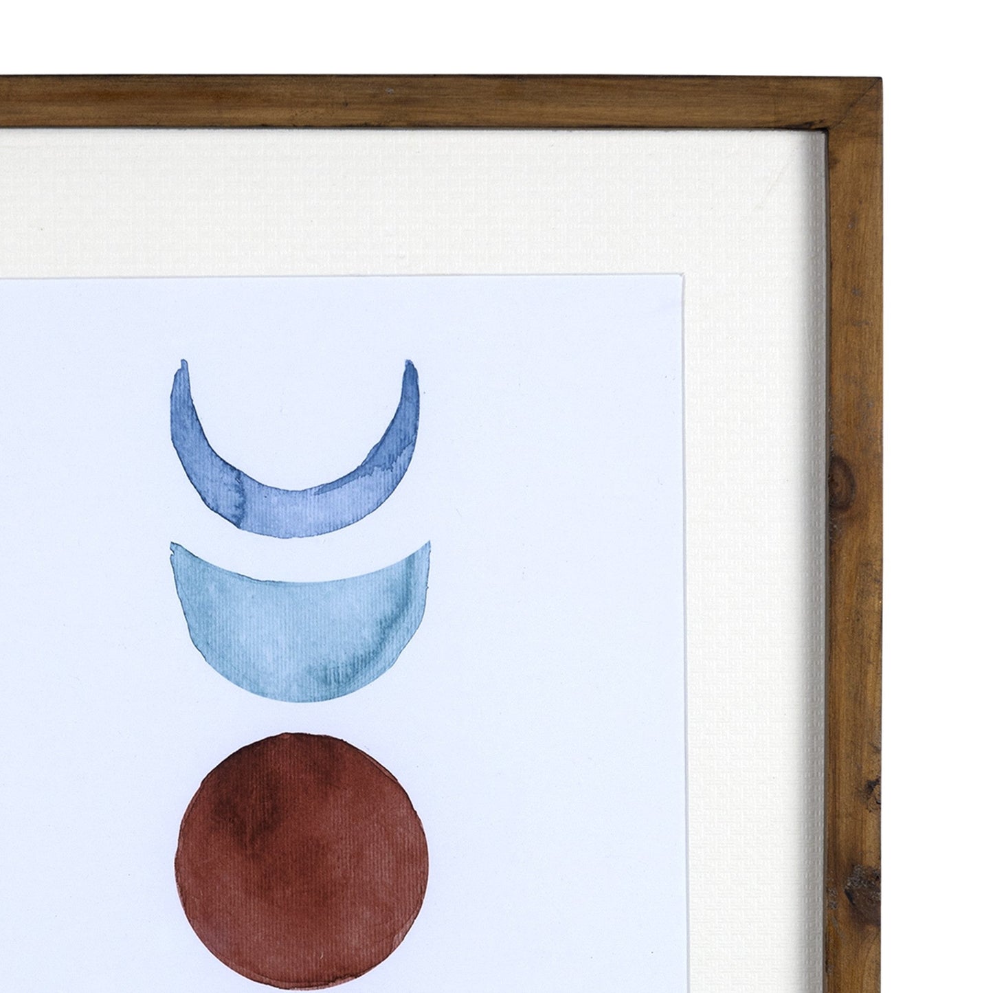 HomeRoots Contemporary Abstract Moon Wall Frame Decor