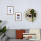 HomeRoots Contemporary Abstract Moon Wall Frame Decor
