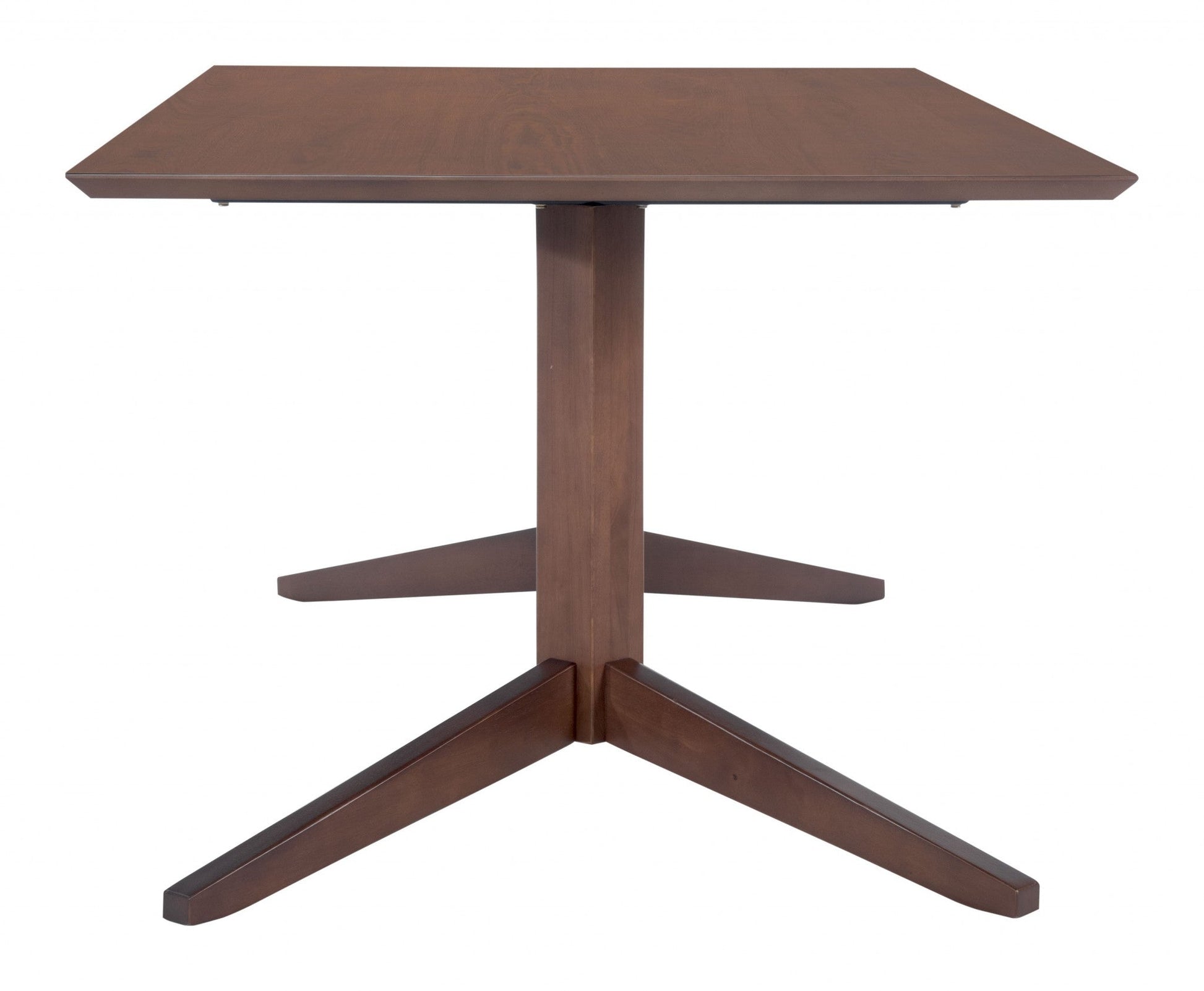 HomeRoots Contemporary Dark Brown Wooden Dining Table