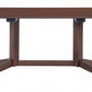 HomeRoots Contemporary Dark Brown Wooden Dining Table