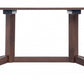 HomeRoots Contemporary Dark Brown Wooden Dining Table