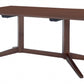 HomeRoots Contemporary Dark Brown Wooden Dining Table