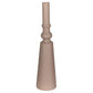 HomeRoots Contemporary Light Pink Metal Decorative Vase