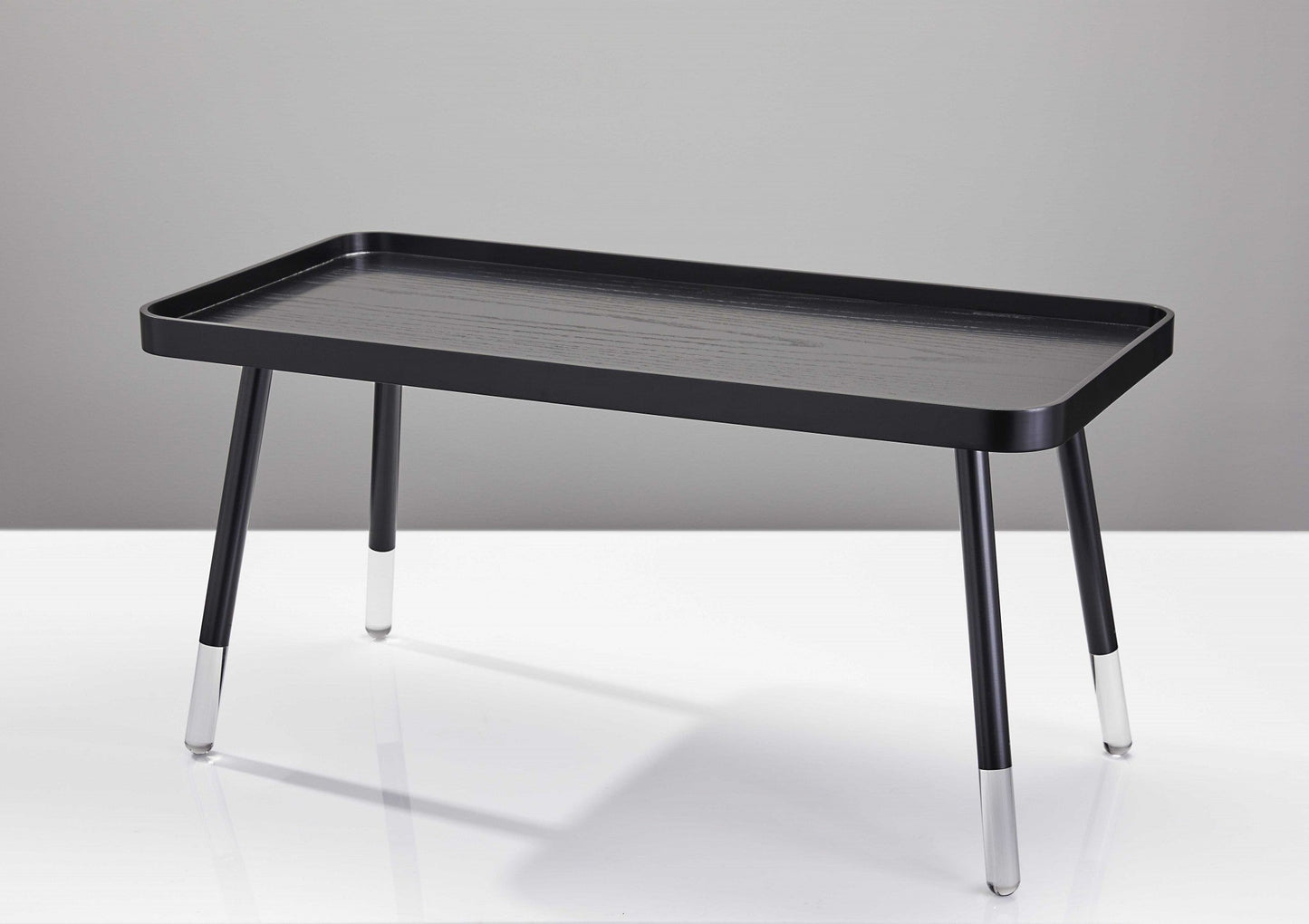HomeRoots Contemporary Sleek Black Coffee Table