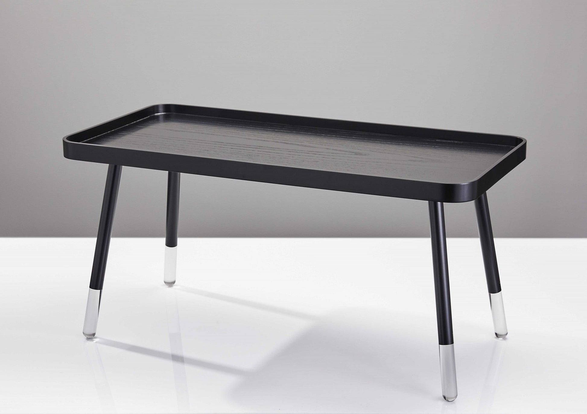 HomeRoots Contemporary Sleek Black Coffee Table