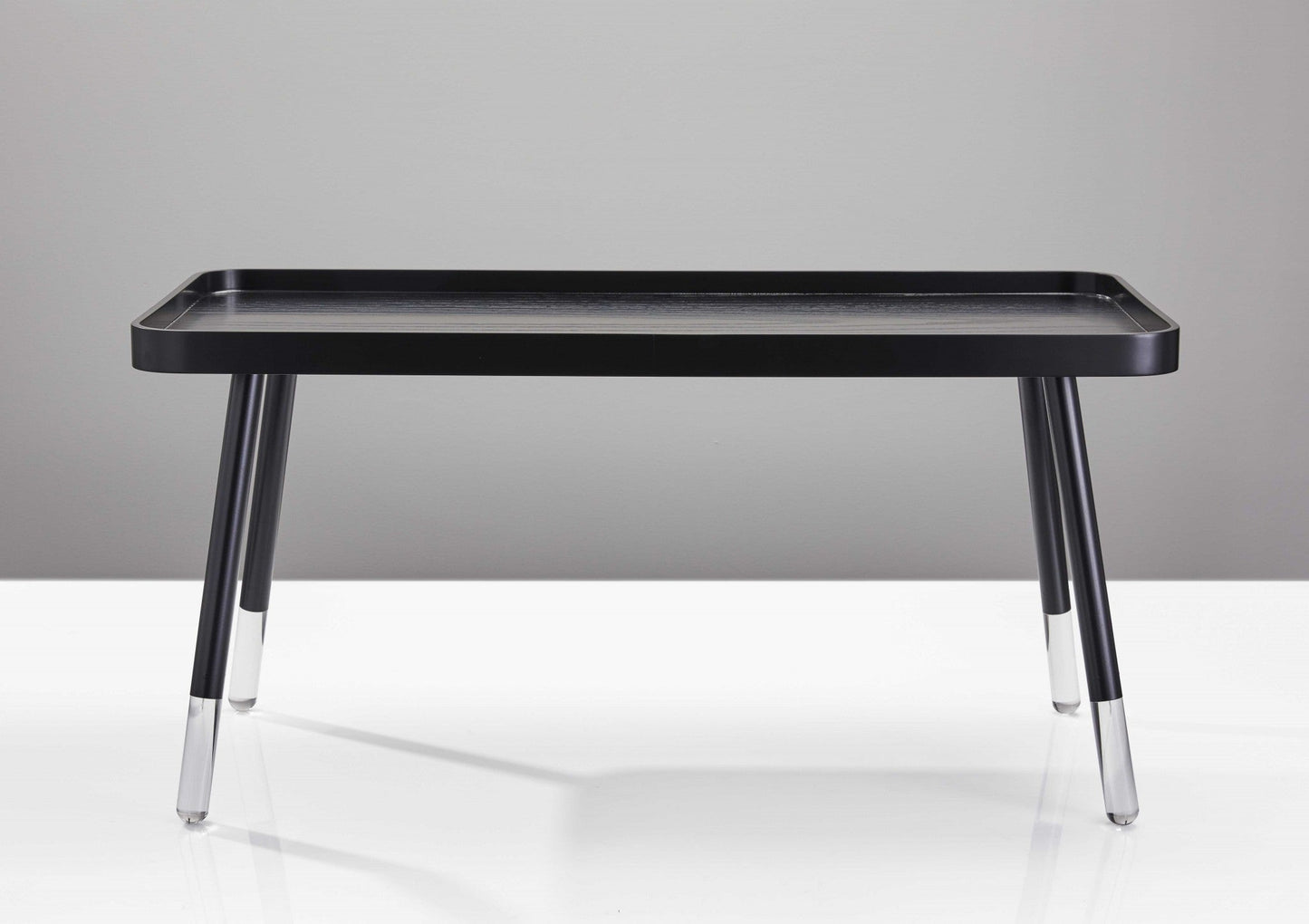 HomeRoots Contemporary Sleek Black Coffee Table