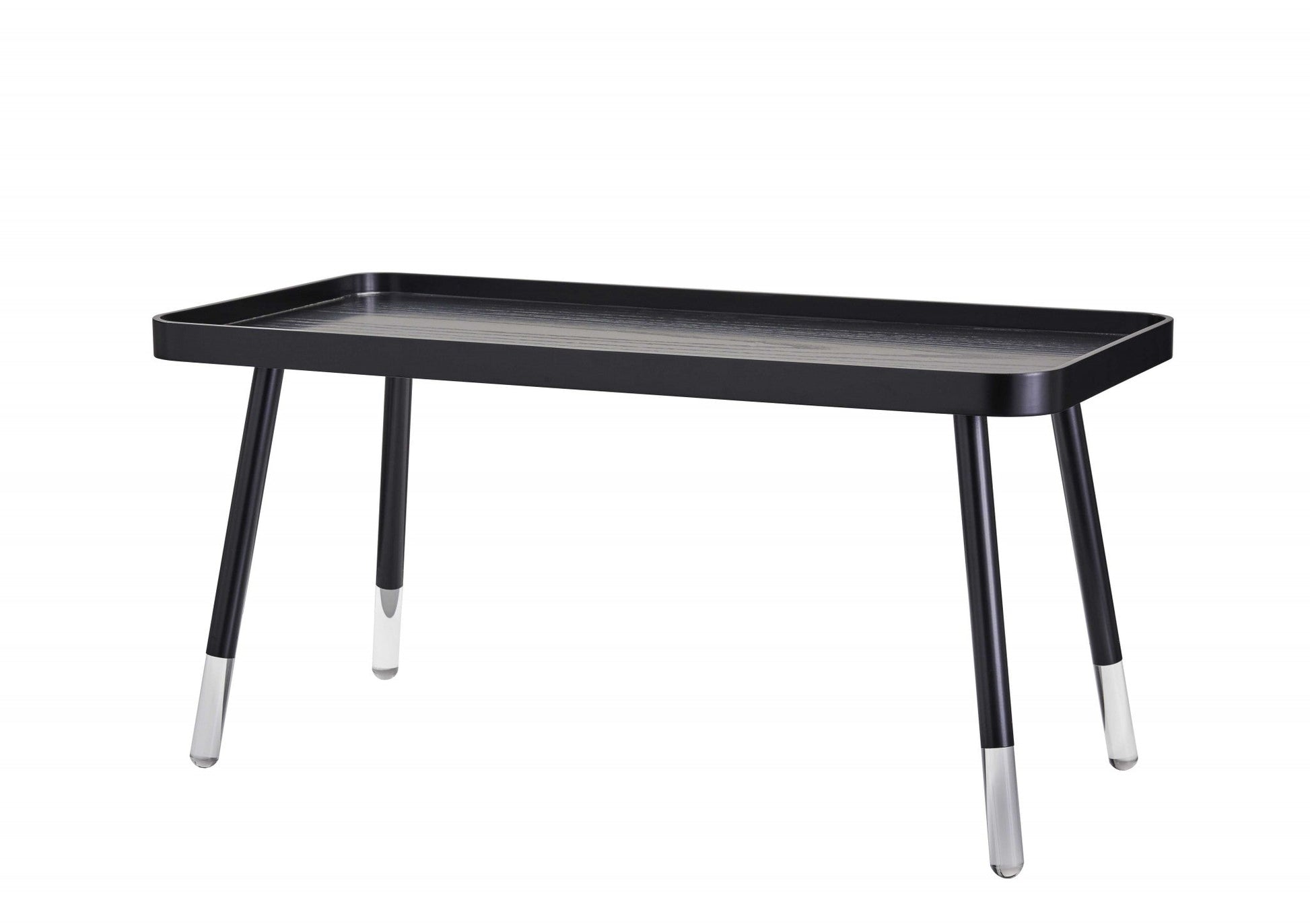 HomeRoots Contemporary Sleek Black Coffee Table
