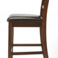 HomeRoots Dark Brown High Pub Stool