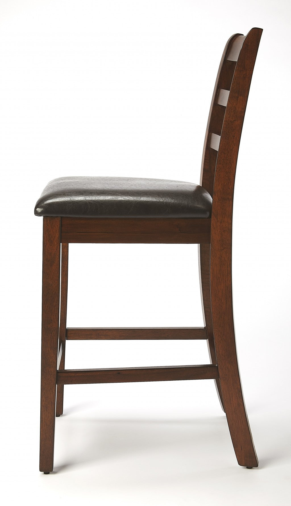 HomeRoots Dark Brown High Pub Stool