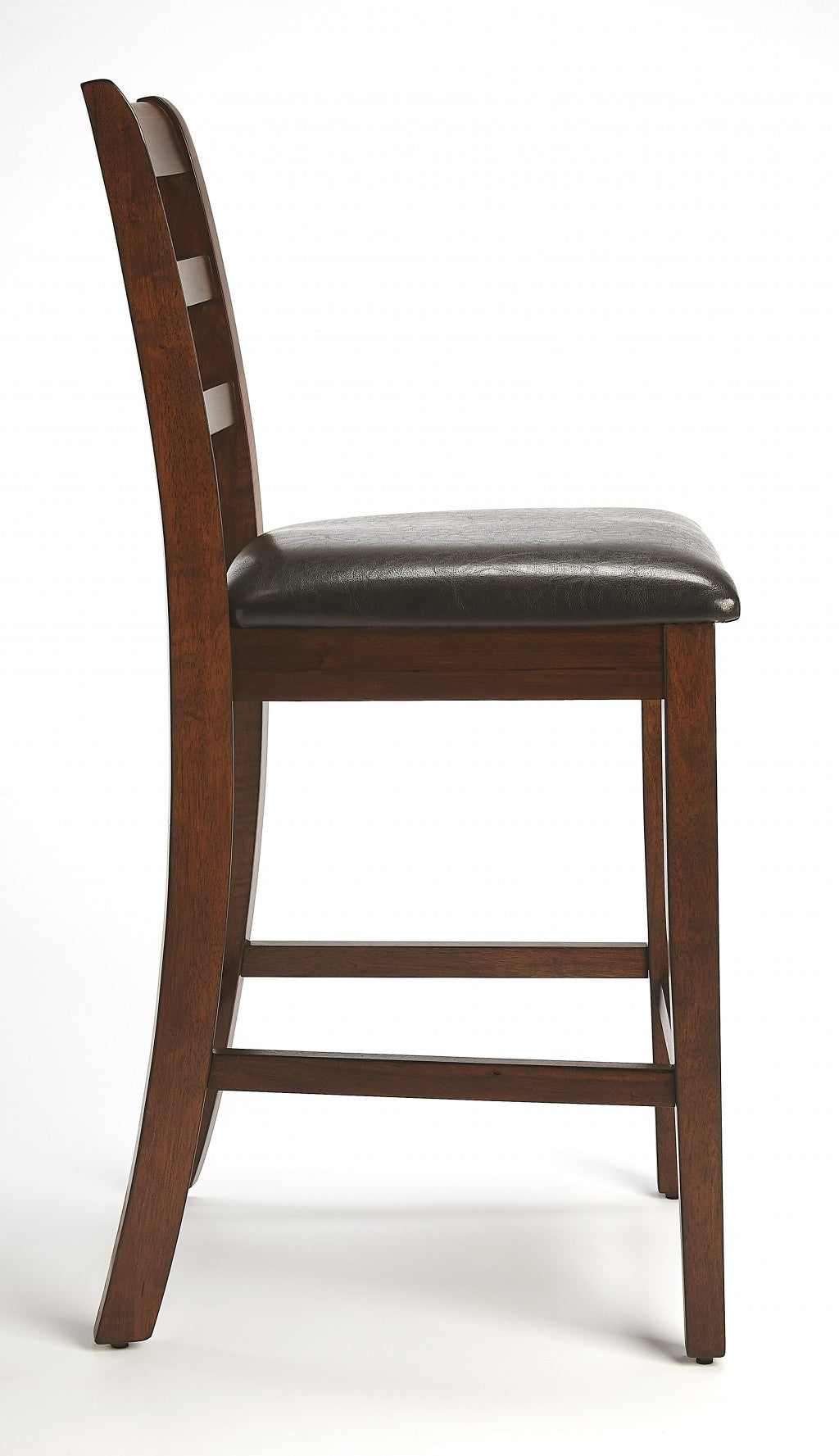 HomeRoots Dark Brown High Pub Stool