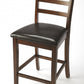 HomeRoots Dark Brown High Pub Stool