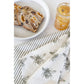 HomeRoots Dark Green Bumble Bee Napkins in Set of 8