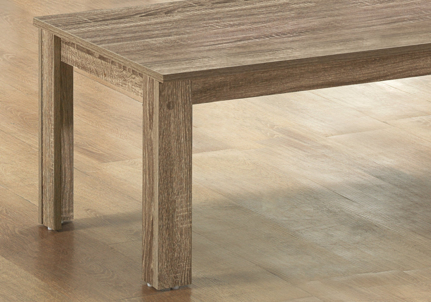 HomeRoots Dark Taupe Contemporary Table in Set of 3