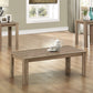 HomeRoots Dark Taupe Contemporary Table in Set of 3