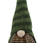 HomeRoots Dark and Light Green Striped Gnome