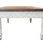 HomeRoots Decorative Coffee Table With Brown and White Finish