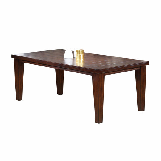 HomeRoots Dining Table In Cherry Finish