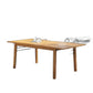 HomeRoots Dining Table in Honey Finish