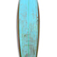 HomeRoots Distressed and Rustic Aqua Surfboard Wood Panel Wall Art